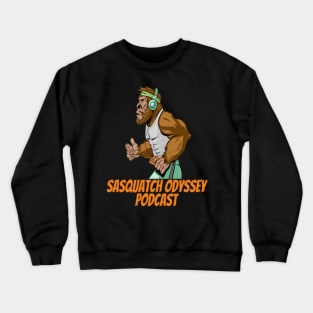 Sasquatch Odyssey Jogging Graphic Crewneck Sweatshirt